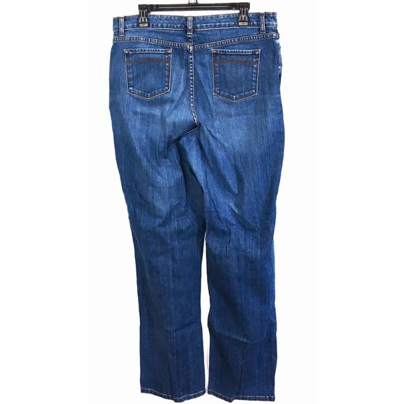 L.L.Bean Favorite Jean Curvy Fit Women's Size 16T Faded Jeans - Picture 7 of 7